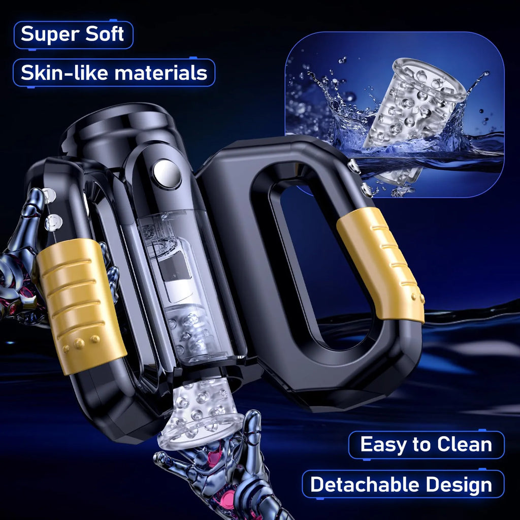 10 Thrusting Rotating Modes Automatic Male Stroker Sex Toys for Men – product view 3