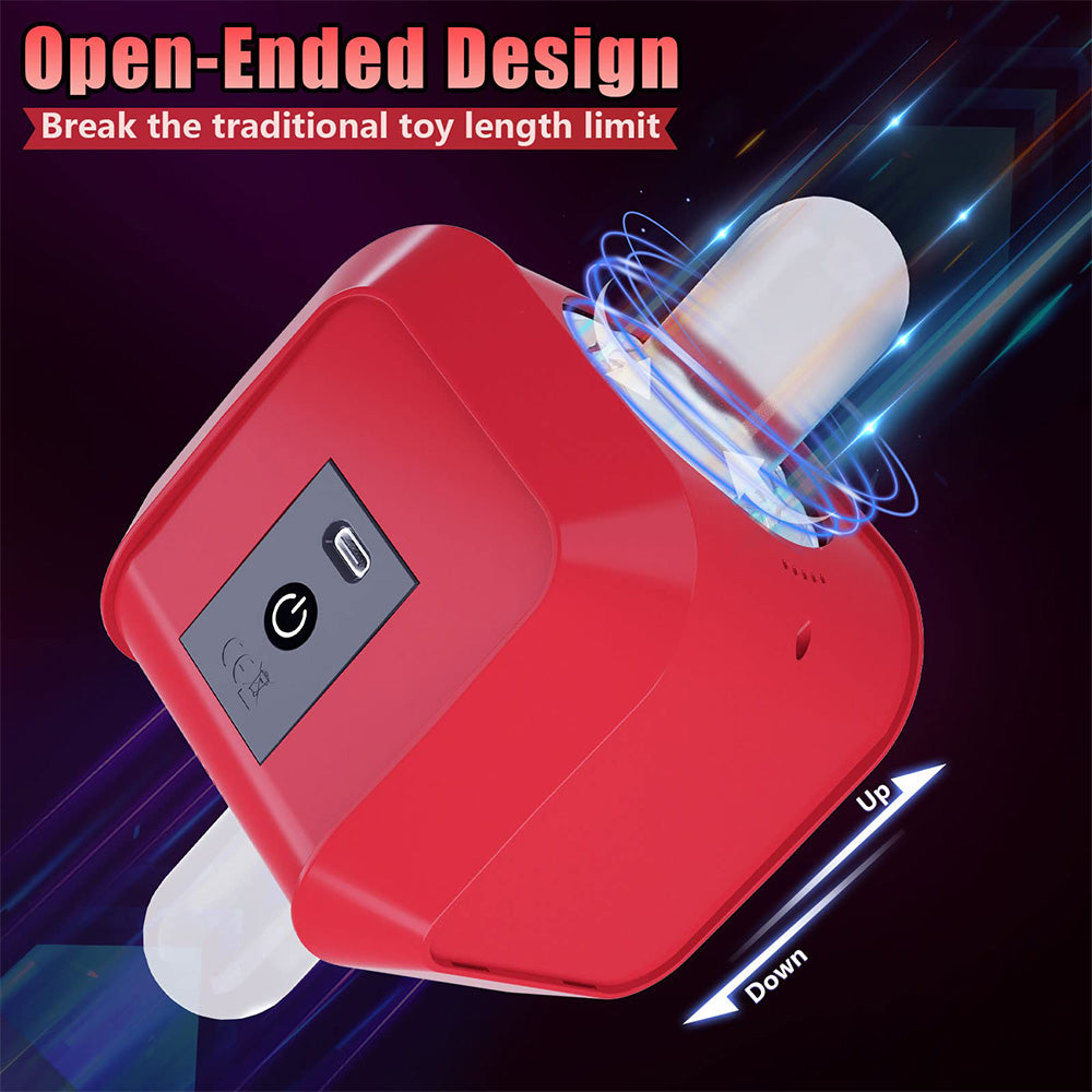 Fully Automatic Telescopic Rotating Rubik's Cube Aircraft Male Stroker — product image 3