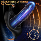 Cock Ring Vibrator With 10 Vibration Modes Remote Control – product view 5