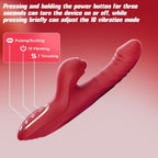 Toendi Rabbit Vibrator G Spot Sex Toys Thrusting Dildo Rose Toy for Women | 10 Vibration Modes, 7 Thrusting Modes with Licking Clitoral Vibrators Stimulator, Anal Dildos Adult Sex Toy Games For Couple