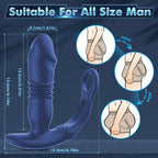 Uxol 3 in 1 Thrusting Prostate Massager Anal Vibrator – product view 12