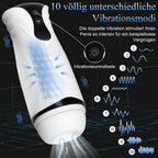 God of War 10 Vibrations 4 Sucking 4-in-1 Voice Automatic Stroker Realistic 3D Vagina for Penis Stimulation — product image 2