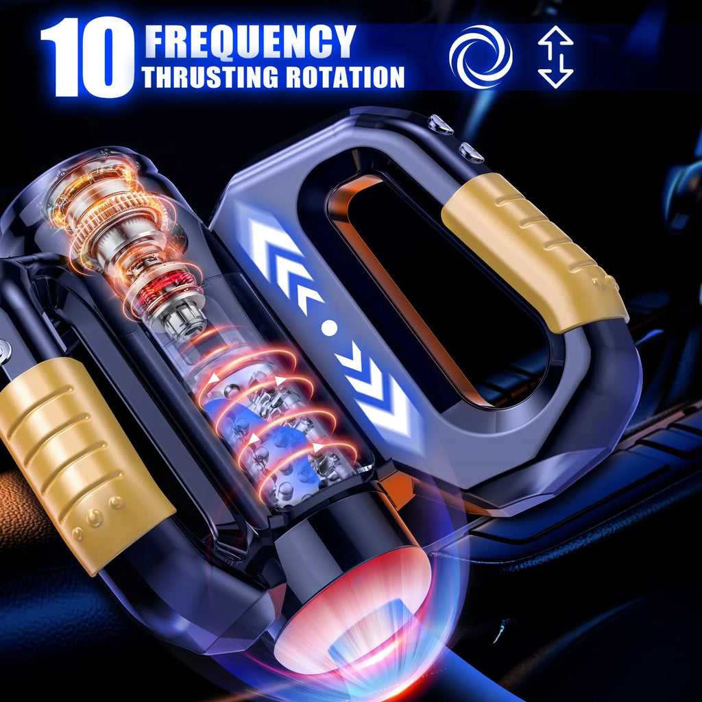 10 Thrusting Rotating Modes Automatic Male Stroker Sex Toys for Men – product view 2