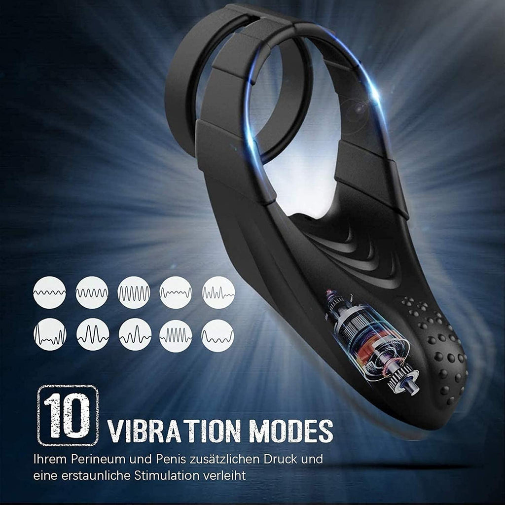 Electric Remote Control Lock Ring Vibrating – product view 2
