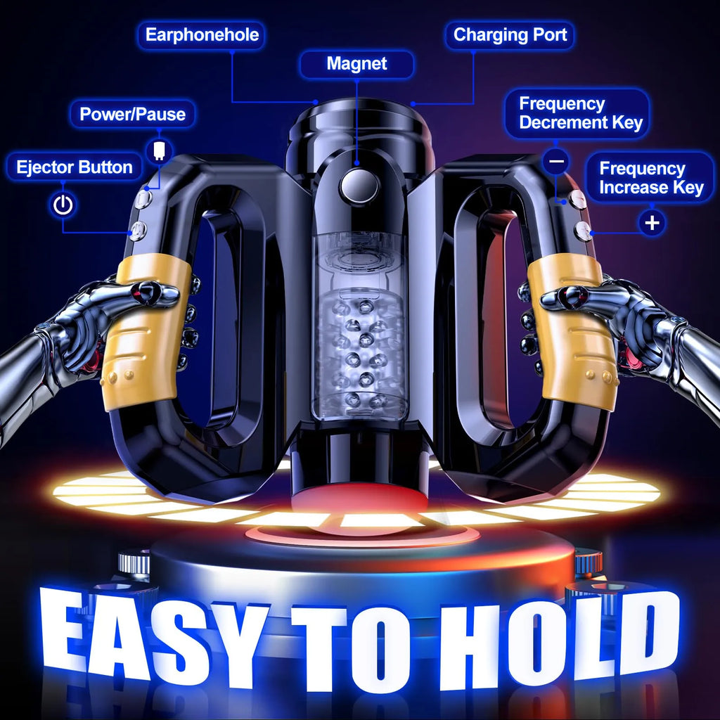 10 Thrusting Rotating Modes Automatic Male Stroker Sex Toys for Men – product view 6