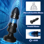 Remote Controlled Anus Retractable Silicone Anal Plug – product view 4