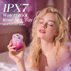 Rose Toy Nipple Clitoral Sucker Vibrators With APP Control