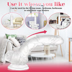 7.3 inch Transparent Dildo With Sucker – product view 3