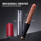Baseball Bat 10 Vibrating & Thrusting Heating Telescopic Realistic Dildos – product view 13
