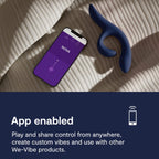 We-Vibe Nova 2 with We-Vibe app control on a smartphone