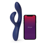 We-Vibe Nova 2 midnight blue rabbit vibrator with We-Vibe app