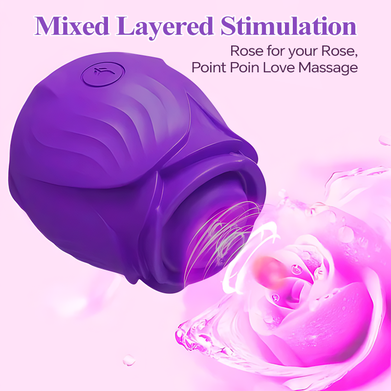 Convenience Set for Amora Rose Suction Toy Waterproof