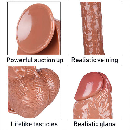 16 Inch Huge Realistic Dildo PVC Suction Cup Dildo – product view 6
