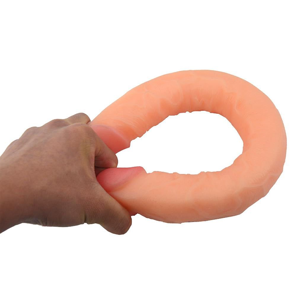 Double-Headed Artificial Anal Plug Masturbator Dildo – product view 14