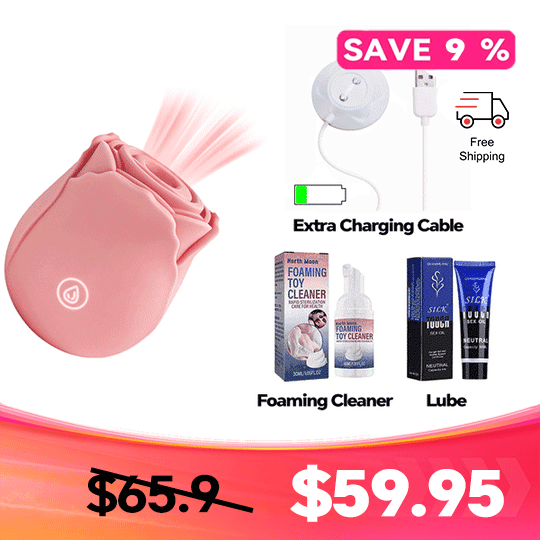 Amora - Rose Intimate Suction Toy Waterproof Pleasure