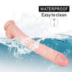 16.93 Inch Strap On Huge PVC Dildo – product view 4