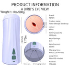 Rends Piston Telescopic Voice Masturbation Cup Real Vagina Sucking Blowjob Sex Toys — product image 2