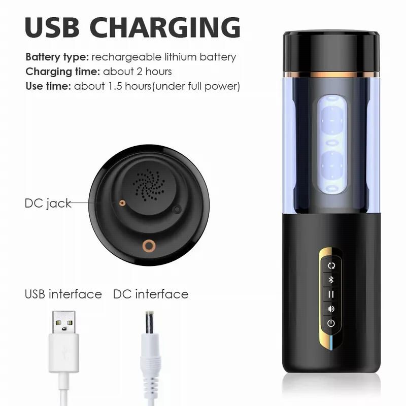 Omysky 6 Thrusting Rotation 5 Speed Mode Male Stroker Penis Training Smart Voice with Suction Base — product image 8