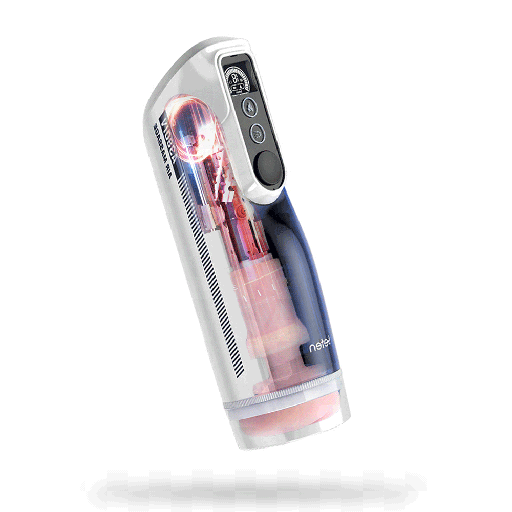 Leten A380 IV Generation 10 Frequency Telescopic Vibration Smart Heating Male Stroker Toy