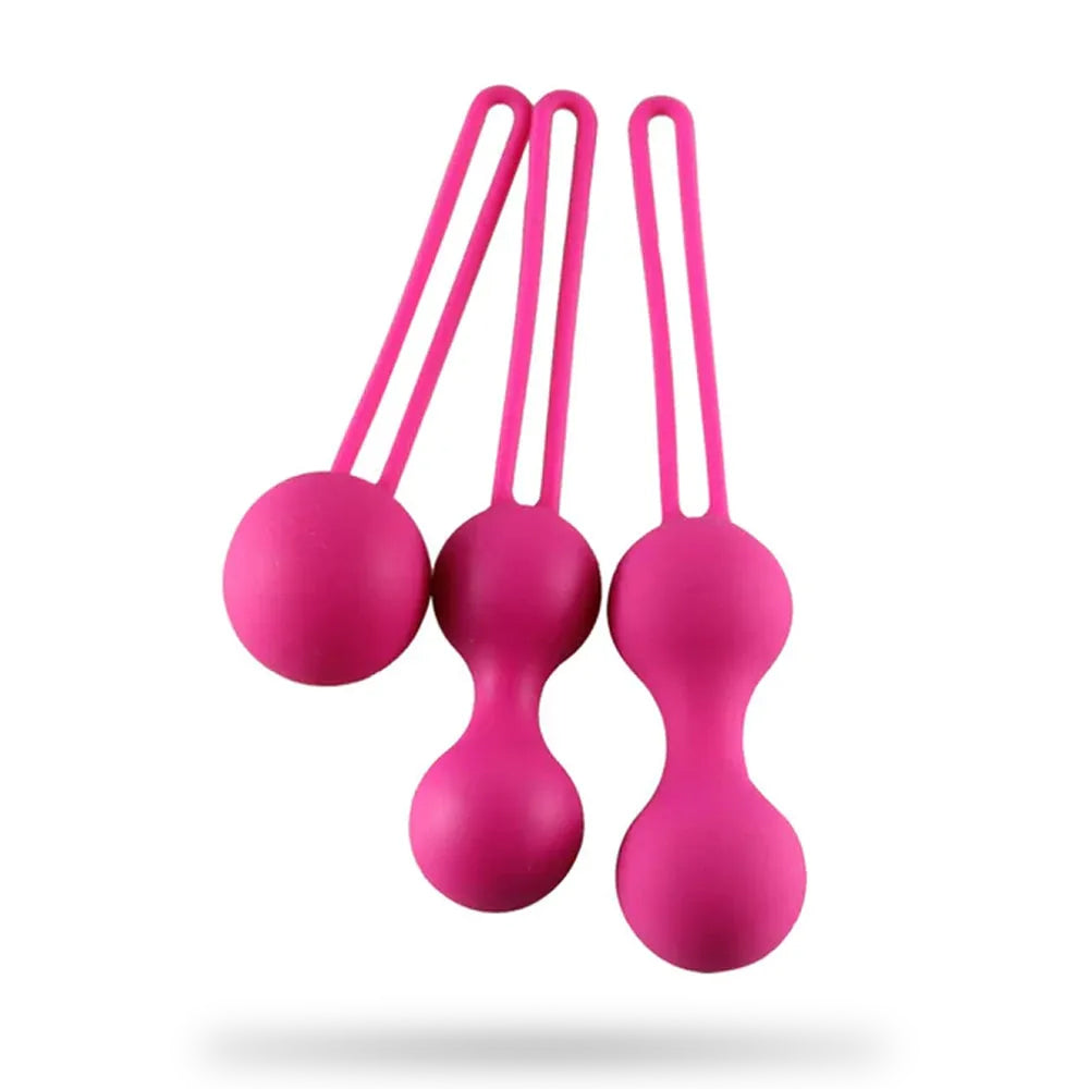 3-Pack Silicone Kegel Balls — product image 1