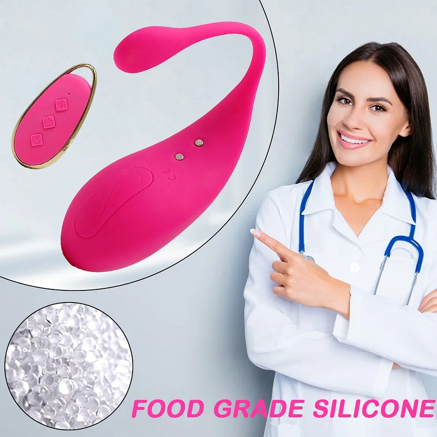 12 Frequency Vibration Wireless Remote Control Jumping Egg – product view 5