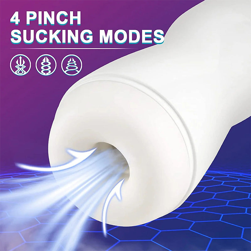 Fully Automatic 7 Vibrating 4 Sucking Waterproof Male Stroker – product view 3