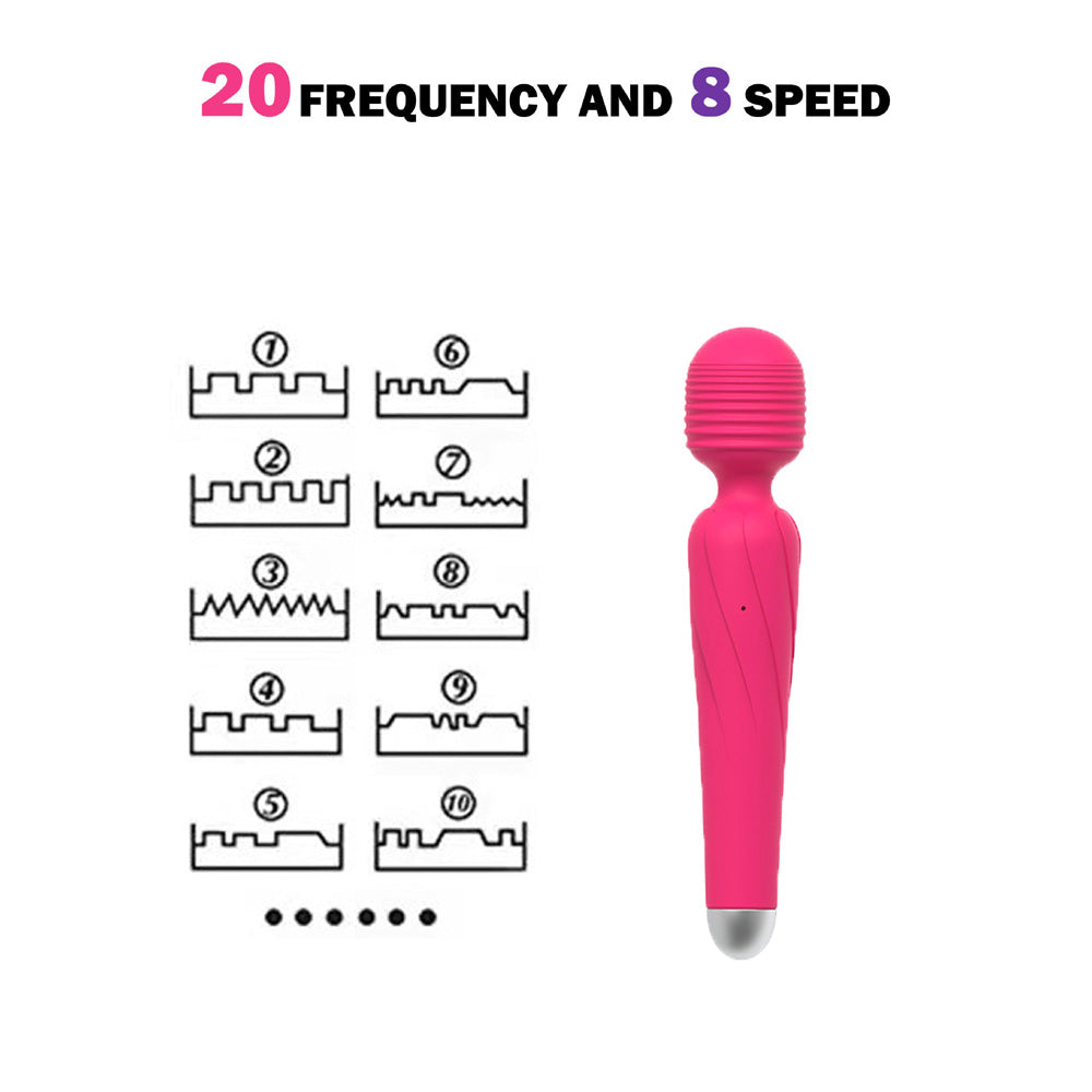 10 Frequency Magic Wand Rechargeable for Women – product view 3