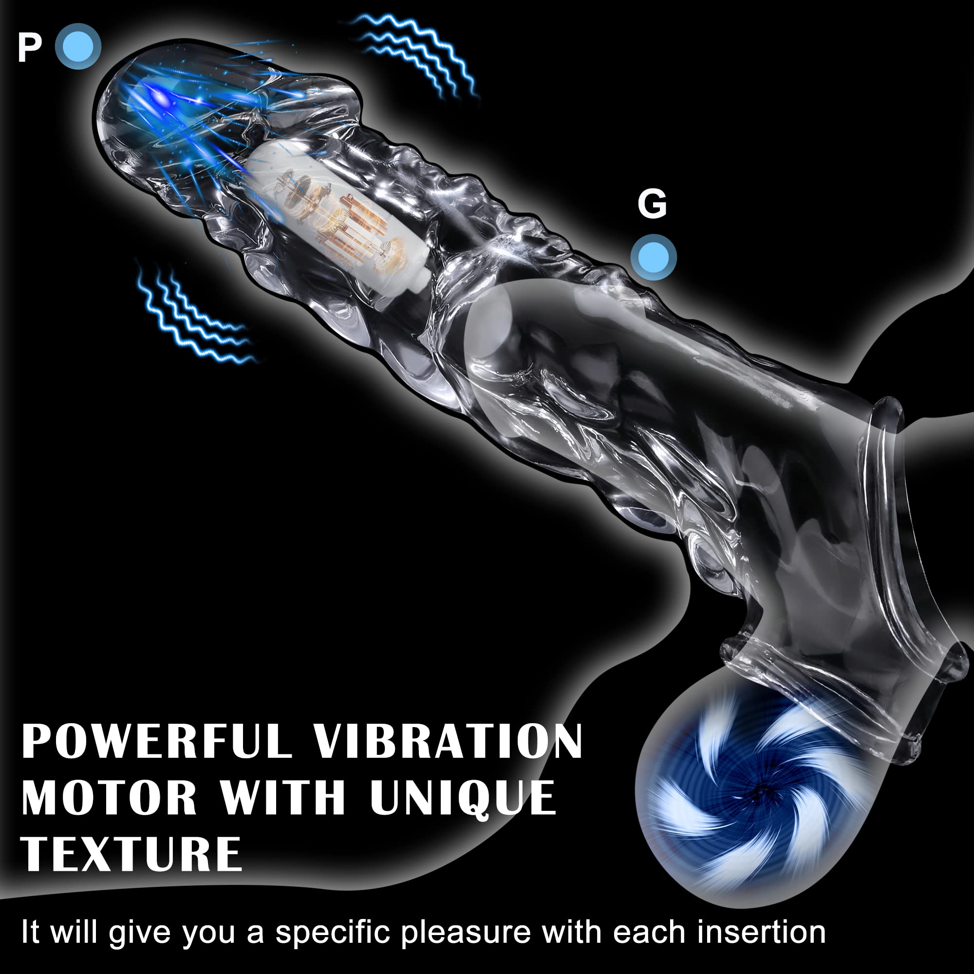 Latest Hot Style Low Price 💥💥Y-Reusable Extension Vibrator – product view 4