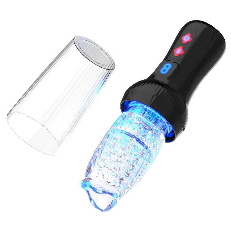 Upgraded 2 in 1 Powerful Automatic Thrusting and Rotating Male Stroker — product image 16