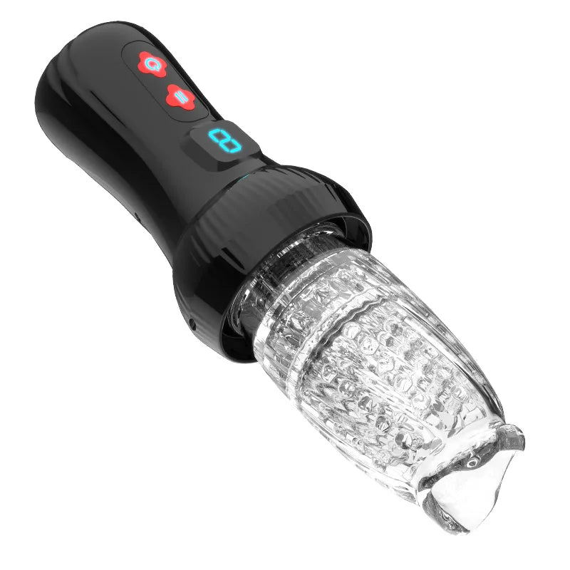 Upgraded 2 in 1 Powerful Automatic Thrusting and Rotating Male Stroker — product image 13