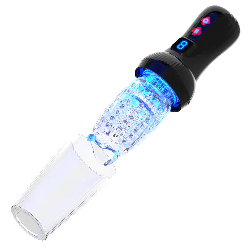 Upgraded 2 in 1 Powerful Automatic Thrusting and Rotating Male Stroker — product image 12