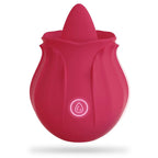 Rose Vibrator Series with Vibrating Tongue Vibrating Suction Sex Toys