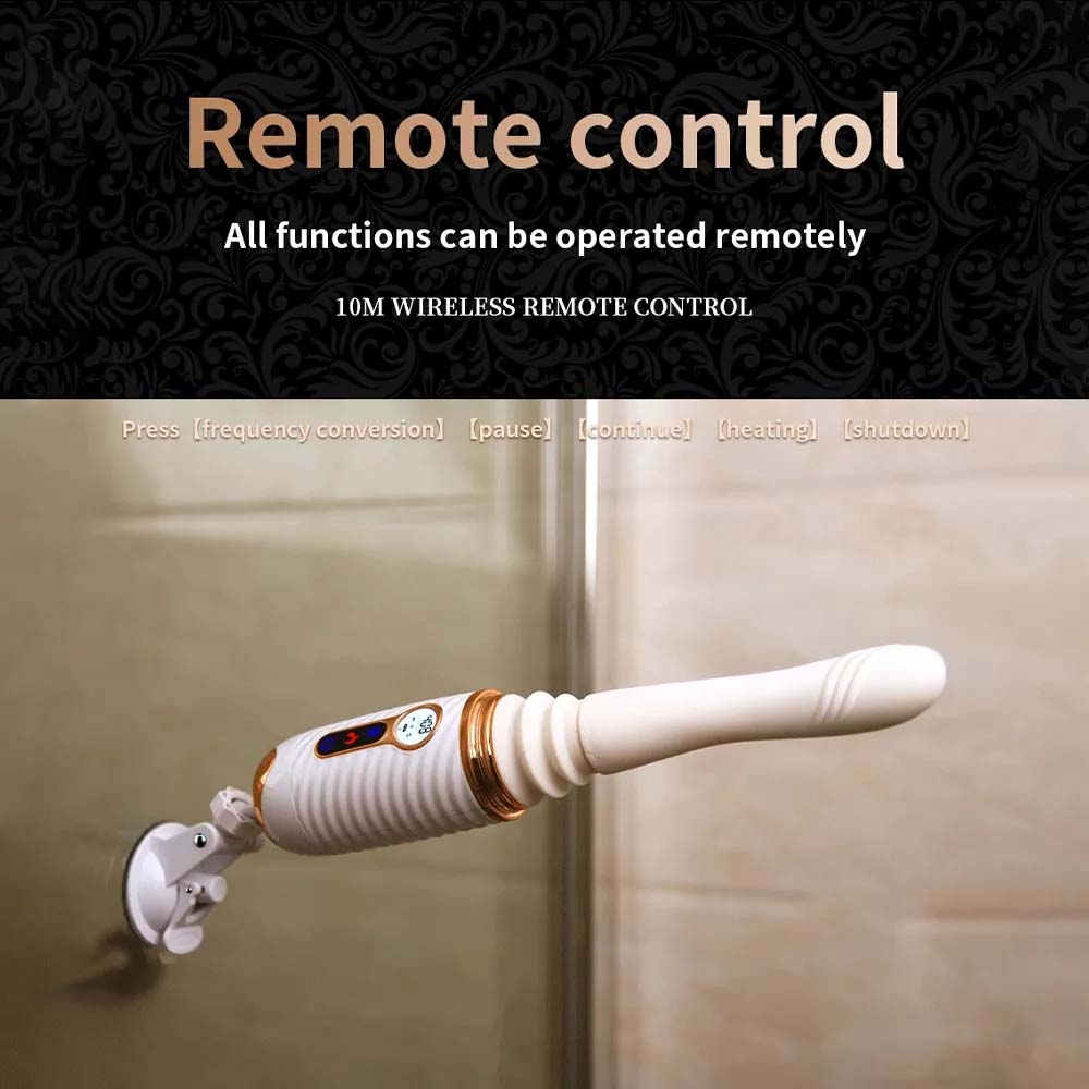 JEWSN R40 Fully Automatic Heated Retractable Insertion Dildo – product view 4