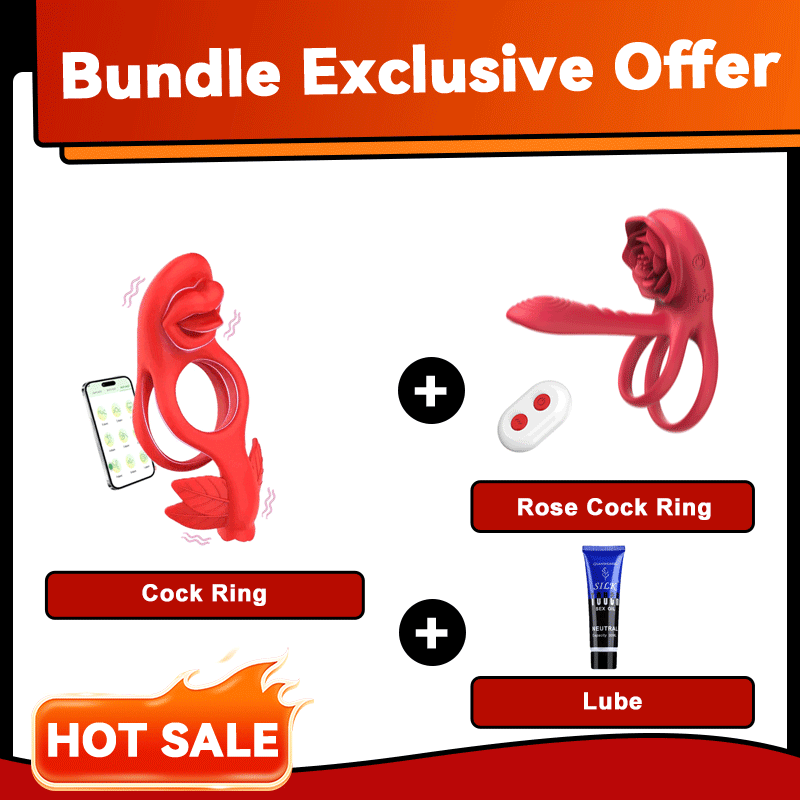 Lipleaf - Tongue Vibe Ring for External & Testicle Play