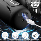 Speedknight Automatic 10 Telescopic Vibration Hands Free Male Stroker with Suction Base for Penis Stimulation — product image 6