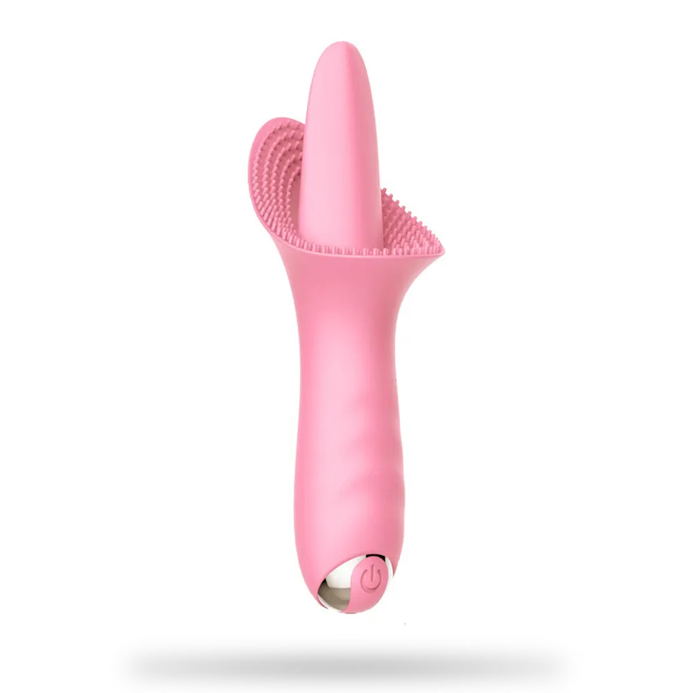 Strong Tongue Licking Insertion Femdom Vibrator – product view 4