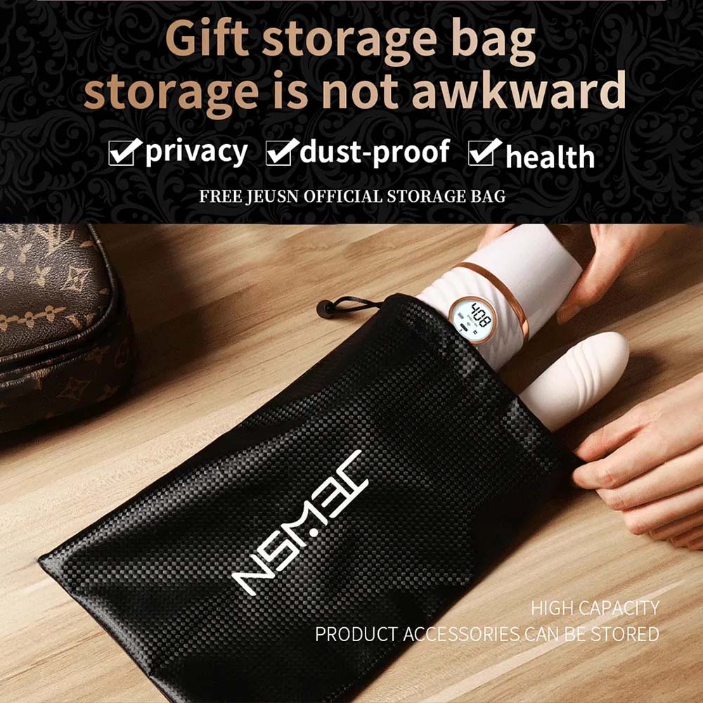 JEWSN R40 Fully Automatic Heated Retractable Insertion Dildo – product view 5