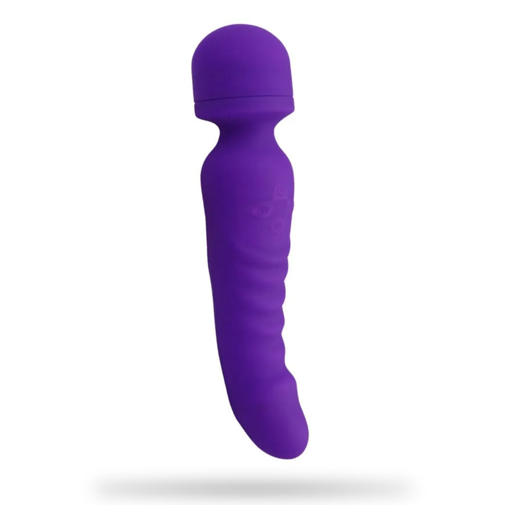 Magnetic Magic Wand Rechargeable Silicone Vibrating Dildos