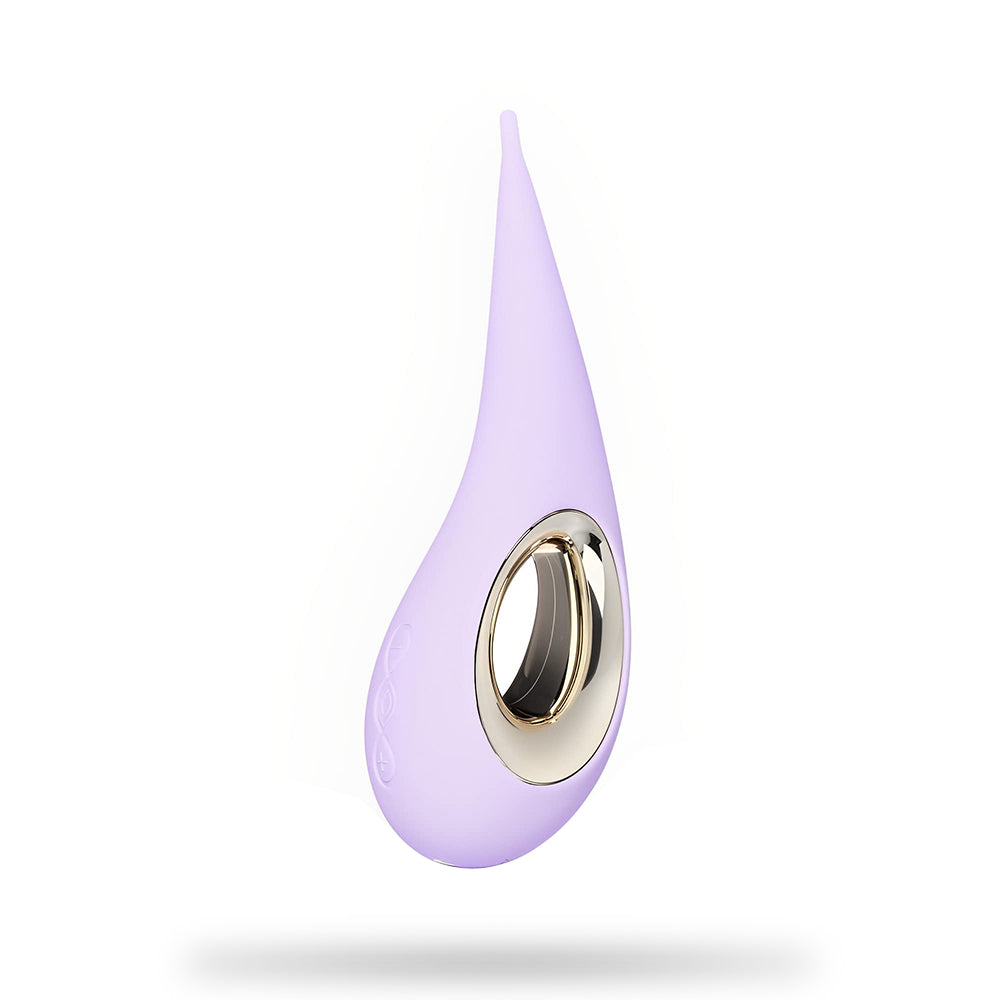 LELO DOT Elliptical Clitoral Stimulator in Lilac – product view 11