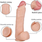 14.5 Inch Giant Realistic PVC Suction Cup Moby Dildo – product view 6
