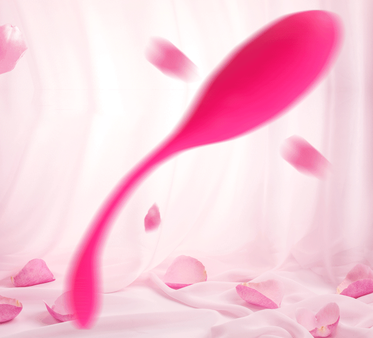 Pink Vibrating Dildo - Bluetooth Vibrator Edition – product view 3