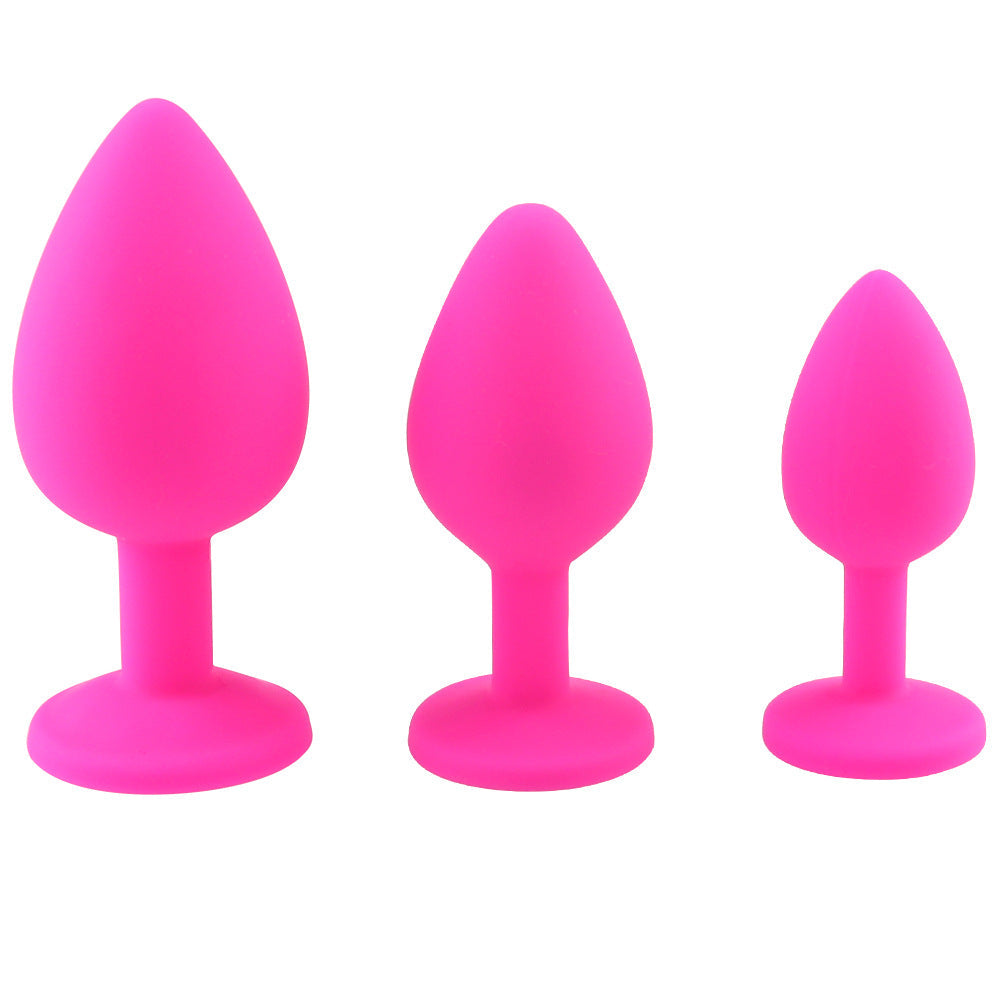 Silicone Multi-Size Anal Plug – product view 9