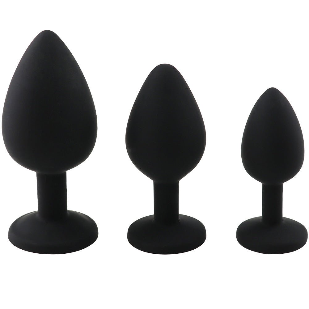 Silicone Multi-Size Anal Plug – product view 6