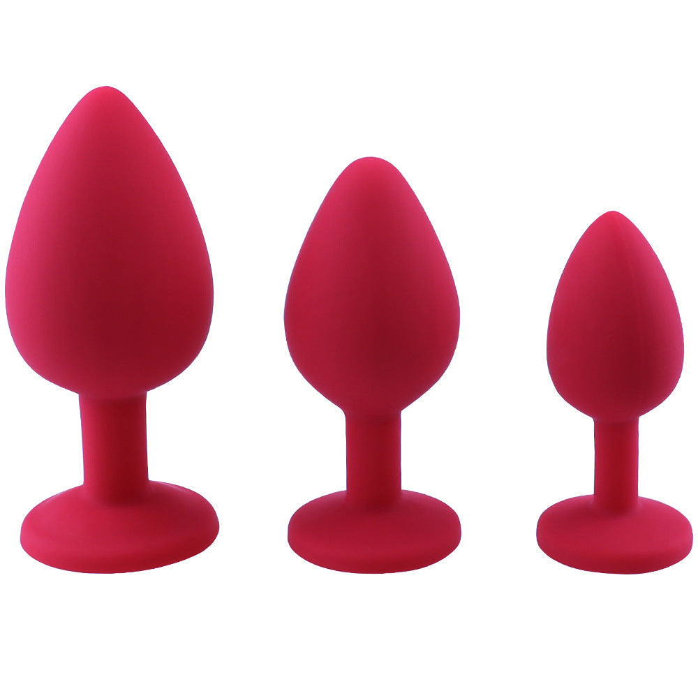 Silicone Multi-Size Anal Plug – product view 10