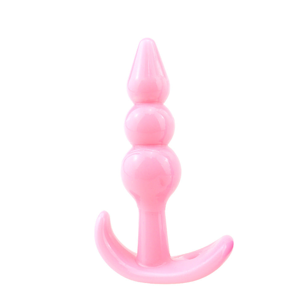 Triple-Bead Anal Plug Unisex – product view 5
