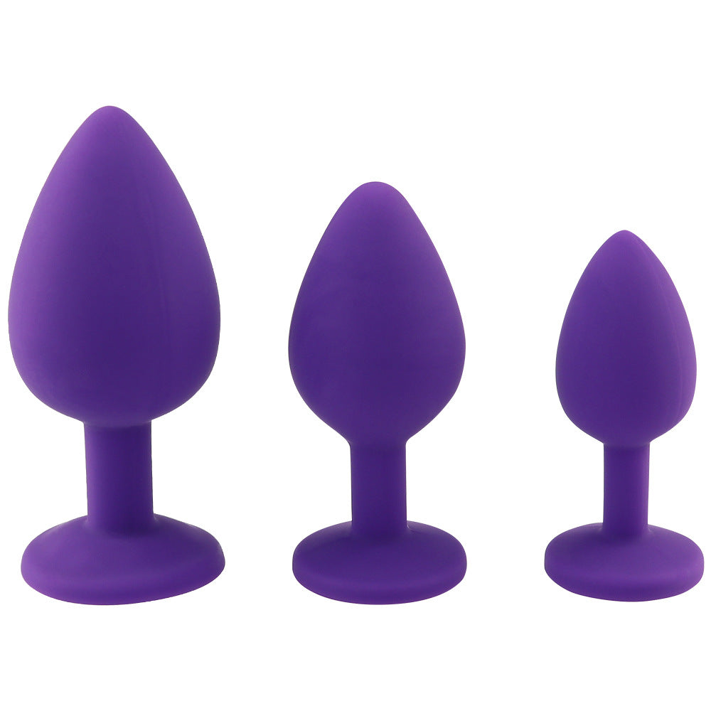 Silicone Multi-Size Anal Plug – product view 8