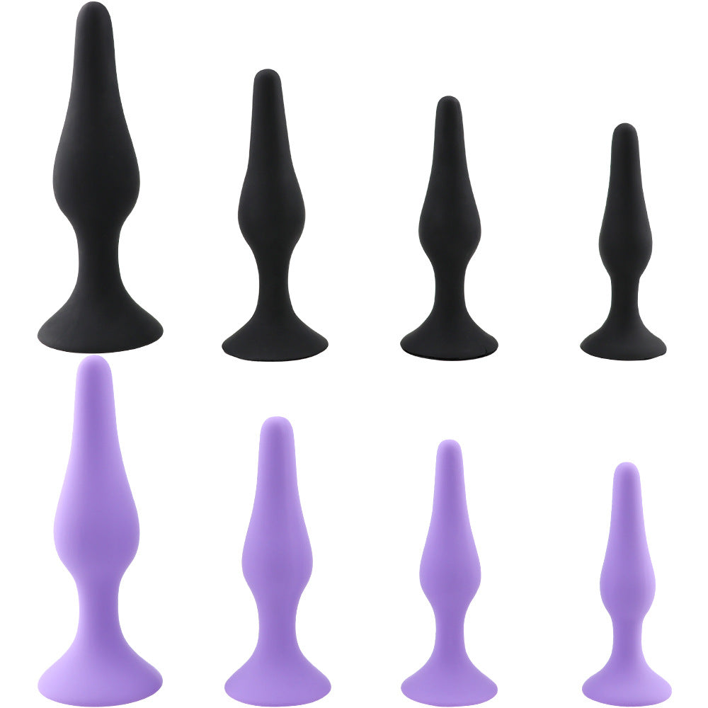 Silicone Anal Plug Anal Stimulation Pull Beads – product view 5
