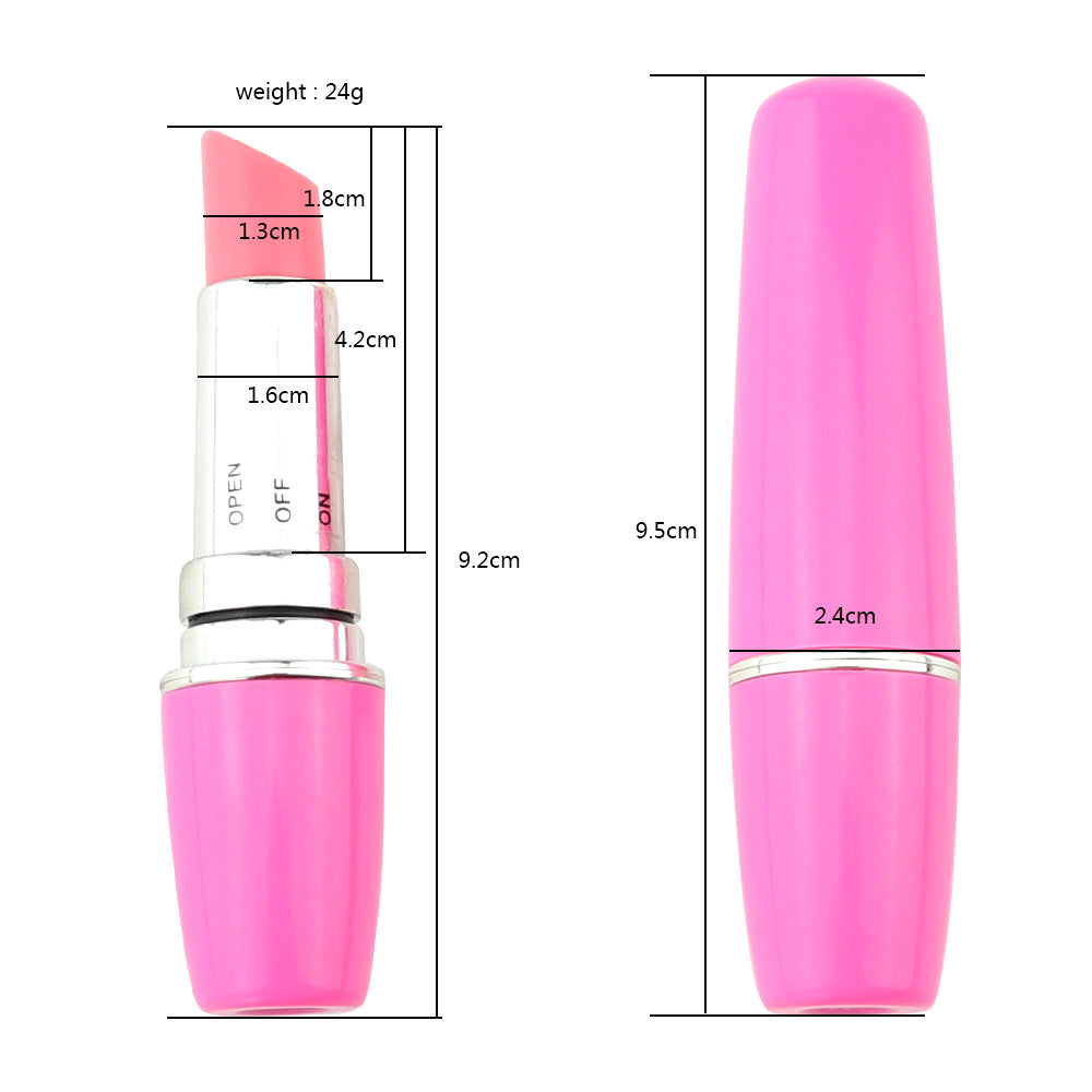 Portable Mini Lipstick Vibrating Female Masturbator – product view 3