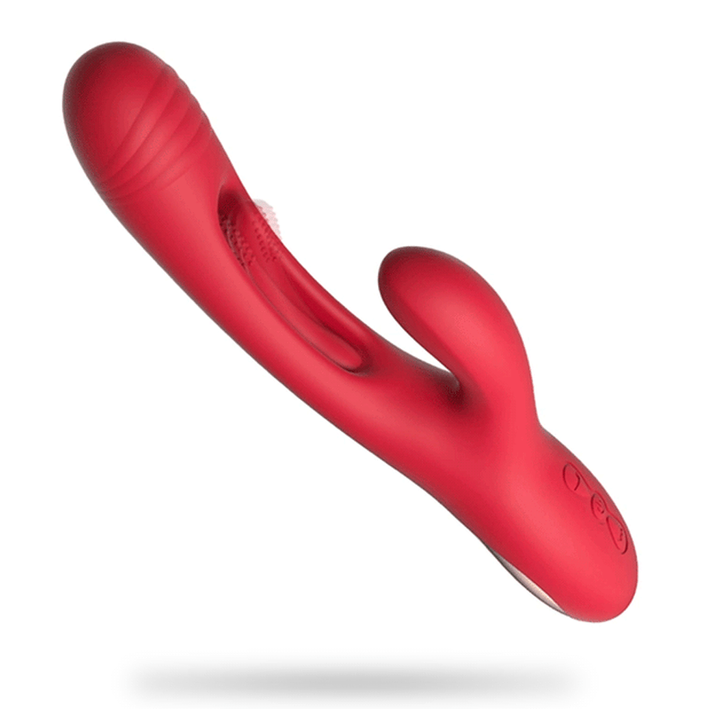 Bora - Rabbit Tapping G-spot Vibrator – product view 11