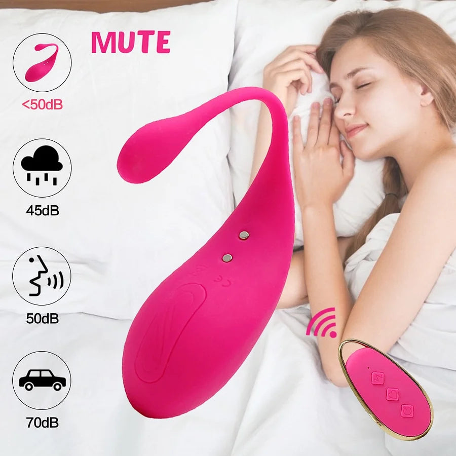 12 Frequency Vibration Wireless Remote Control Jumping Egg – product view 4